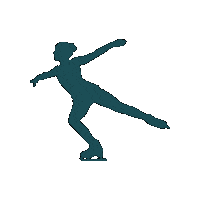 Skates Schlittschuhe Sticker by Der SKATE Club