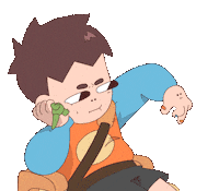 gahtsnolang animation car play bored Sticker