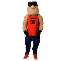 March Madness Rudy Sticker by University of Dayton