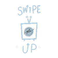 glomediaco social media swipeup social idea Sticker