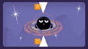 Black Hole Illustration GIF by NASA