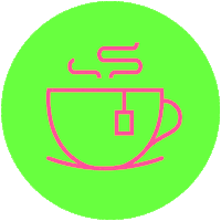 Tea Cha Sticker by ritualsowl