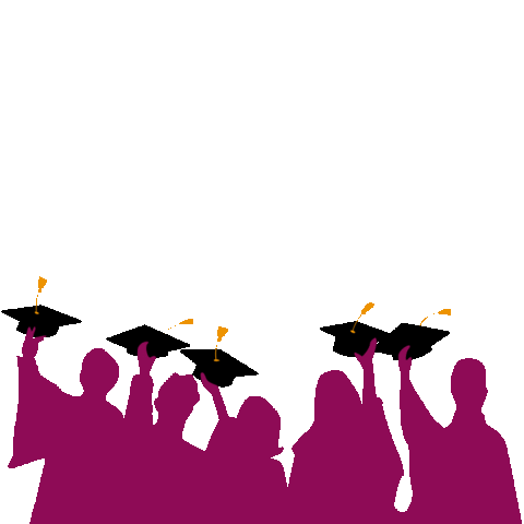 Loop Graduation Sticker by APOLLON Hochschule