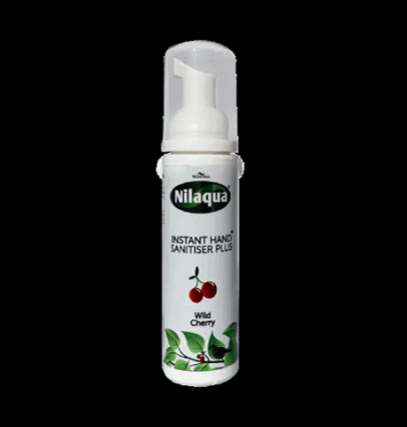 Nilaqua giphygifmaker sanitiser nilaqua alcoholfreesanitiser GIF