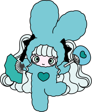 Mint うさぎ Sticker by mineco