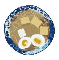 haticeal coffee green sushi ramen Sticker