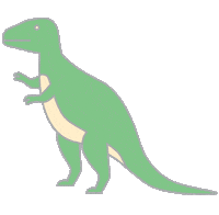 T Rex Dinosaur Sticker by Natural History Museums of Los Angeles County