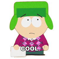 Kyle Broflovski Ok Sticker by South Park