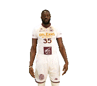 Ndoye Orleansloiretbasket Sticker by OLB