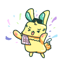 Mascot Celebrate Sticker by Milikumi