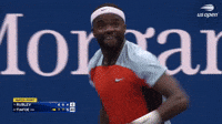 Tiafoe Screams In Celebration