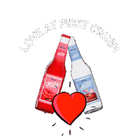 Valentinstag Sticker by Hirter Bier
