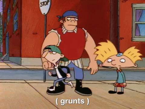 hey arnold nickelodeon GIF