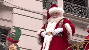 Santa Claus GIF by The 95th Macy’s Thanksgiving Day Parade