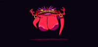 horror running GIF by Remus & Kiki Animation