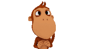 kid monkey Sticker