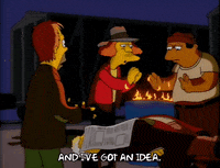Speaking Season 3 GIF by The Simpsons