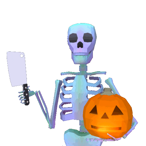 Halloween 3D Sticker by jjjjjohn