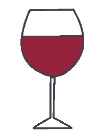 Wine Love Sticker