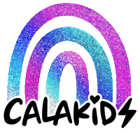 Logo Rainbow Sticker by Calakids Boutique