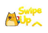 cat swipe Sticker by AVANA Asia