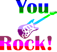 You Rock Sticker