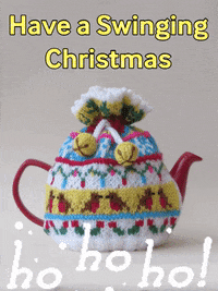Swinging Merry Christmas GIF by TeaCosyFolk
