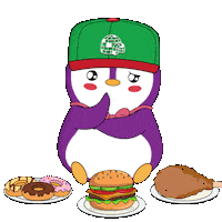 Health Vegan Sticker by Pudgy Penguins