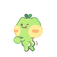 Froggy Phrog Sticker by Pog the Frog