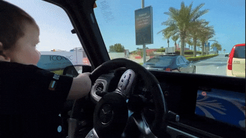 Driving On My Way GIF