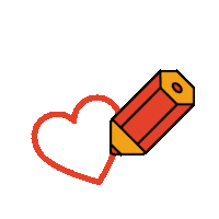 I Love You Heart Sticker