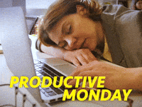 Tired Good Morning GIF by Sealed With A GIF