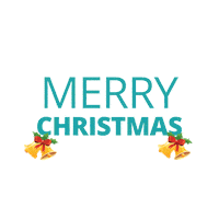 Merry Christmas Sticker by Design Cafe