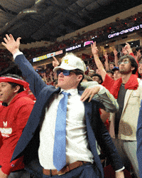 College Basketball Celebration GIF by Maryland Terrapins