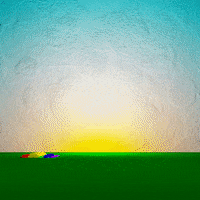 Rainbow 3D GIF by Yea Sure