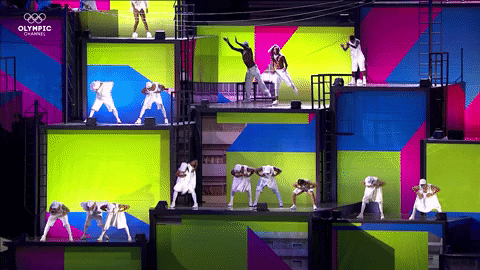 rio 2016 dancing GIF by Olympic Channel