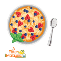 nuskinmy bowl nuskin oat ageloc Sticker