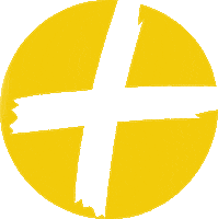 Logo Cross Sticker by Katholische Kirche Steiermark