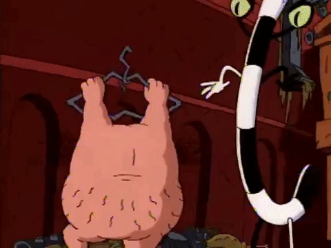 aaahh real monsters nicksplat GIF