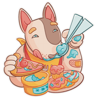 Dog Kokoby Sticker