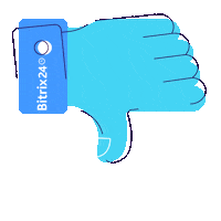 Not Cool Reaction Sticker by Bitrix24