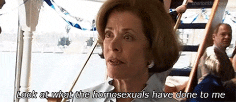 arrested development lucielle bluth GIF