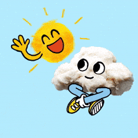 Good Afternoon Sun GIF by GIPHY Studios 2021