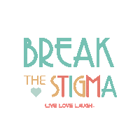 Mental Health Typography Sticker by The Live Love Laugh Foundation