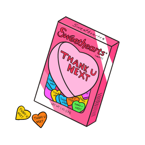 candy valentine Sticker by Leti Romano