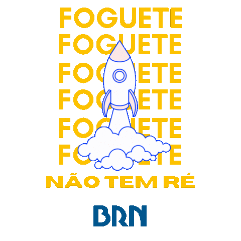 Foguete Sticker by BRN Construtora