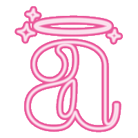 Pink Sticker by The Angel Shoppe