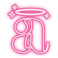 Pink Sticker by The Angel Shoppe