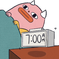 Wake Up Art Sticker