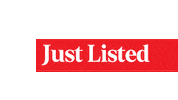Just Listed Sticker by Elders Real Estate